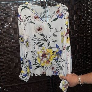 Banana Republic Floral Blouse